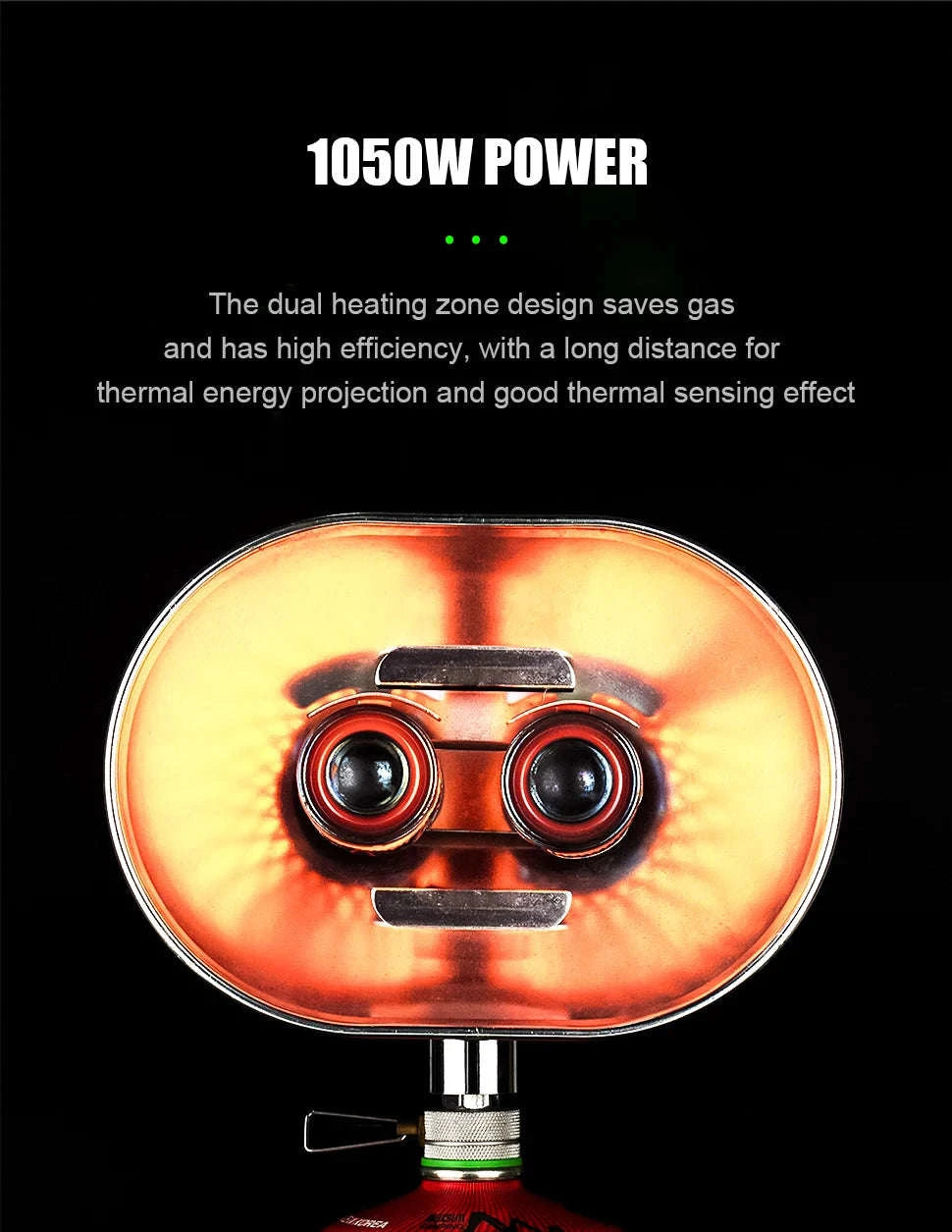 Portable Double Head Infrared Gas Heater for Camping-BRS-H22
