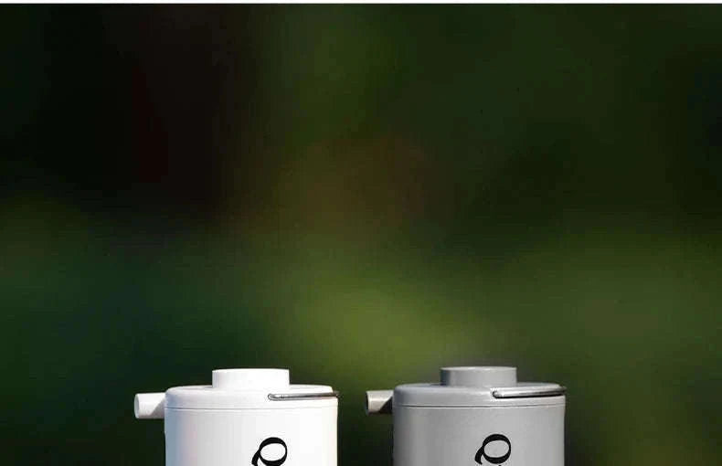 Portable Electric Air Pump with Type-C Charging for Outdoor Use-VOLCANO2-WT