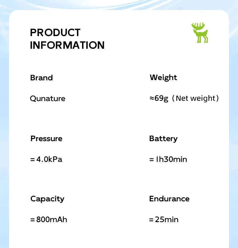 Portable Electric Air Pump with Type-C Charging for Outdoor Use-VOLCANO2-WT