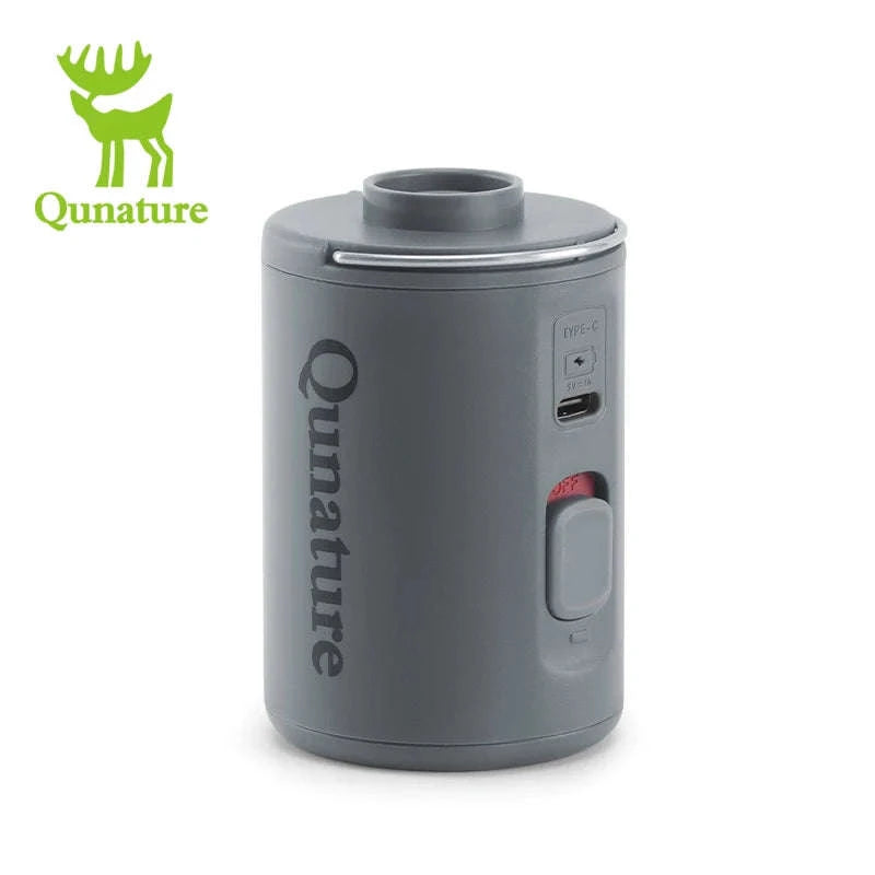 Portable Electric Air Pump with Type-C Charging for Outdoor Use-VOLCANO2-WT
