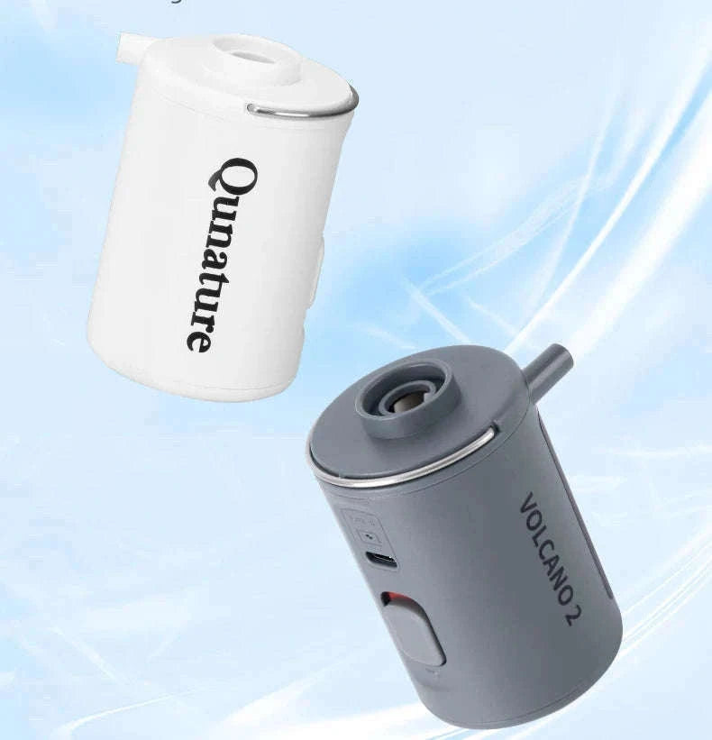 Portable Electric Air Pump with Type-C Charging for Outdoor Use-VOLCANO2-WT