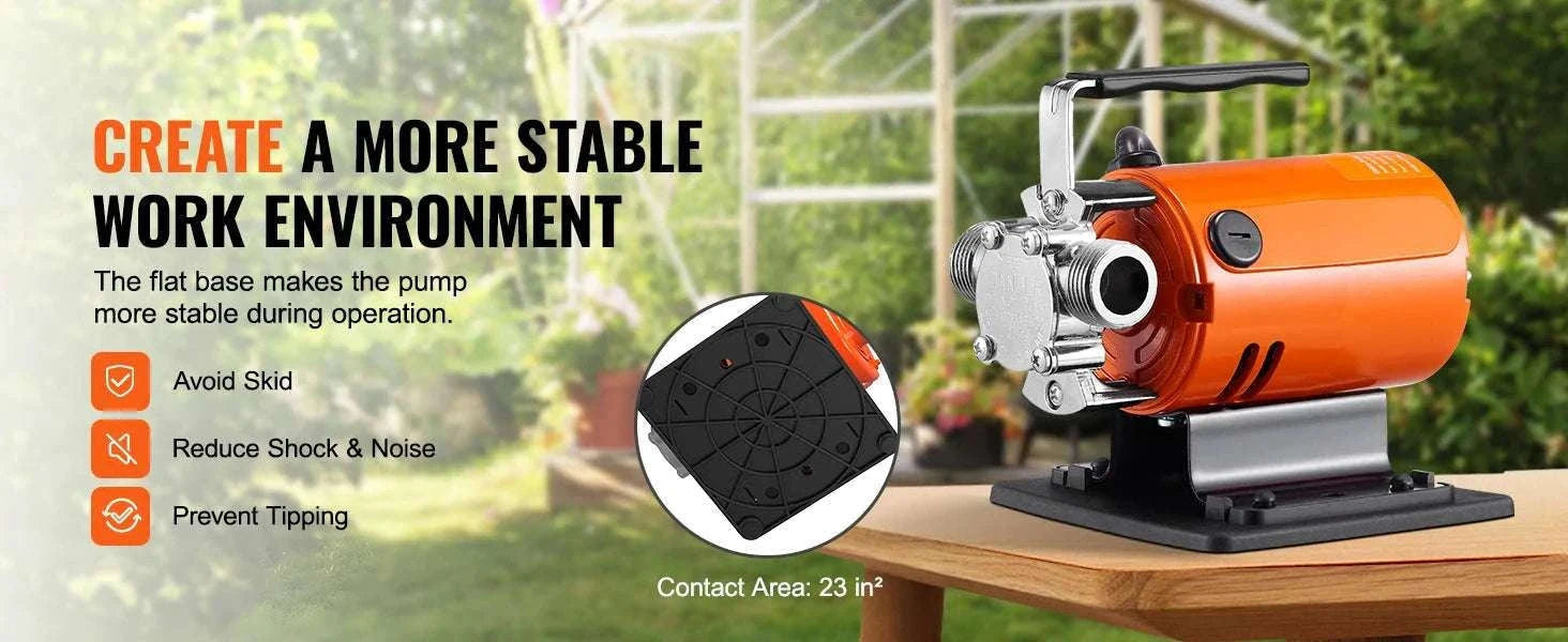 Portable Electric Water Transfer Pump 360 GPH 120V Utility Pump-360 GPH / US / United States