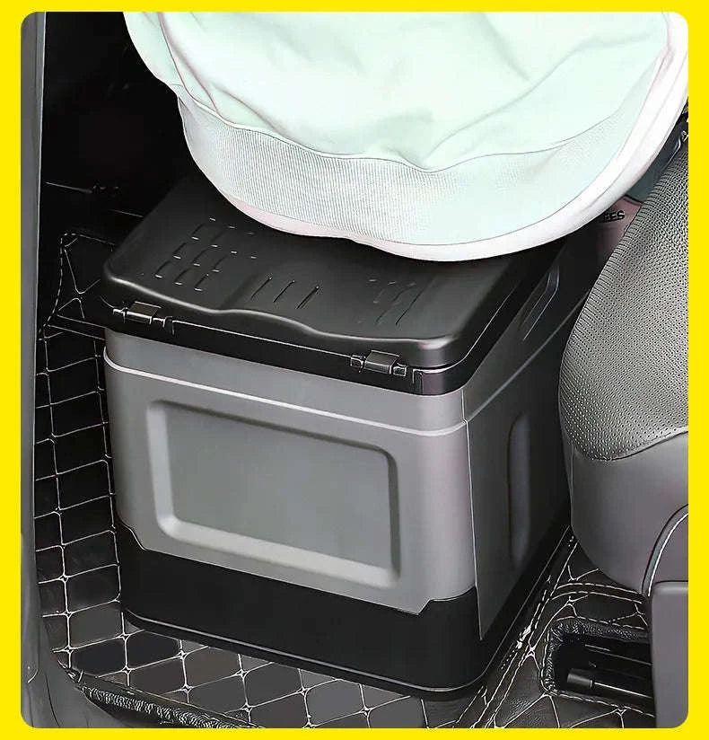 Portable Foldable Camping Toilet-Black