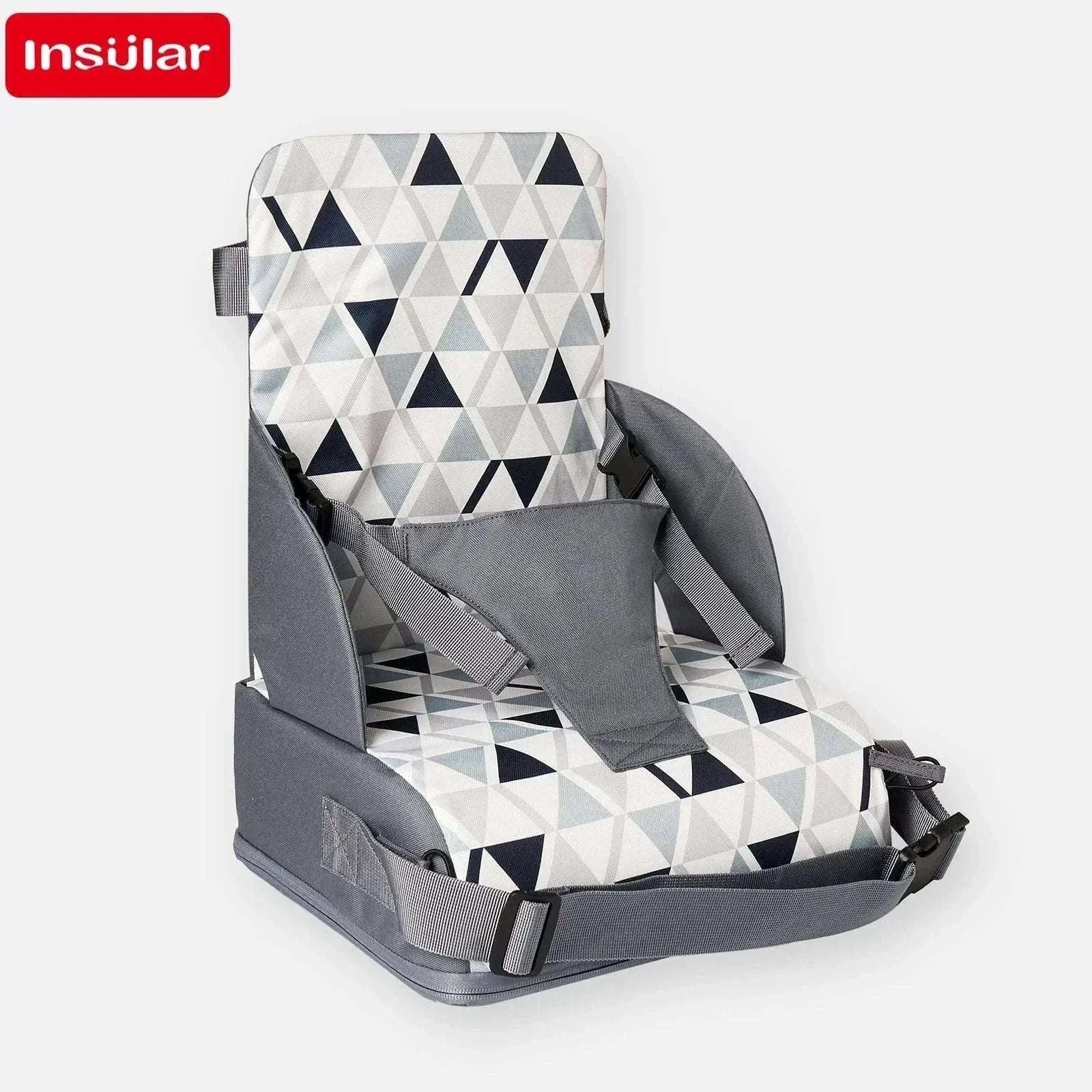 Portable Foldable Children's Booster Seat for Dining and Travel-Giraffe