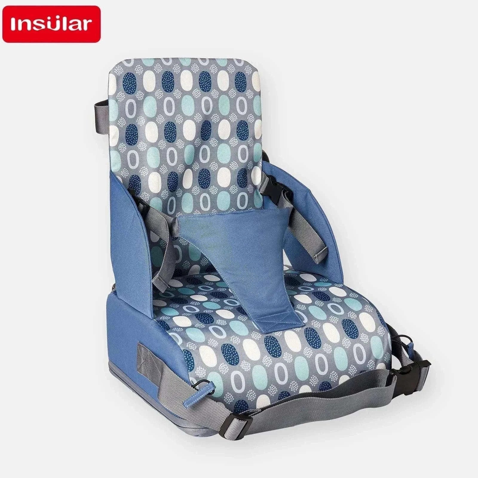 Portable Foldable Children's Booster Seat for Dining and Travel-Giraffe