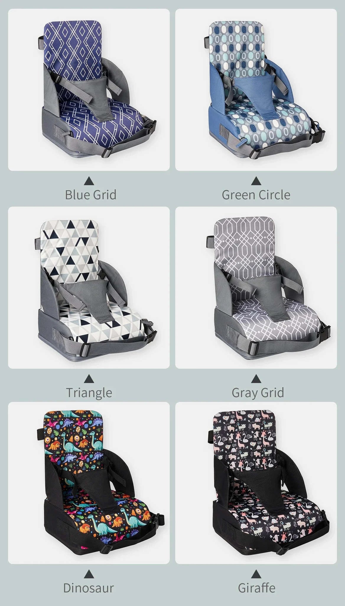 Portable Foldable Children's Seat-Giraffe