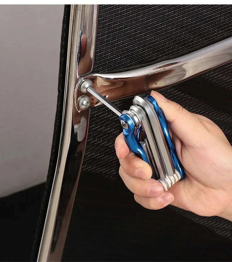 Portable Folding Hex Wrench Allen Set-Big Hexagon Wrench