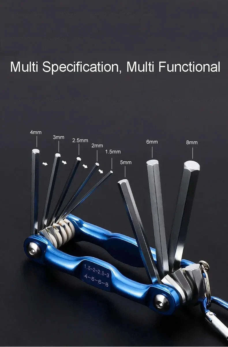 Portable Folding Hex Wrench Allen Set for Quick Repairs-Big Hexagon Wrench