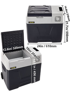 Portable Car Refrigerator 30L 40L 50L 220V