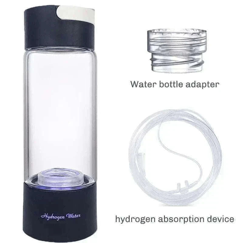 Portable Hydrogen-Rich Water Cup USB Rechargeable 420ml-style 2Upgraded