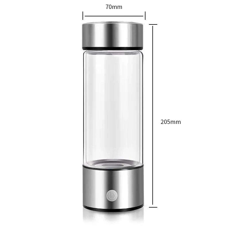 Portable Hydrogen-Rich Water Cup USB Rechargeable 420ml-style 2Upgraded