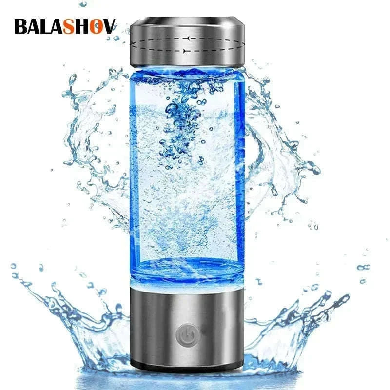 Portable Hydrogen-Rich Water Cup USB Rechargeable 420ml-style 2Upgraded
