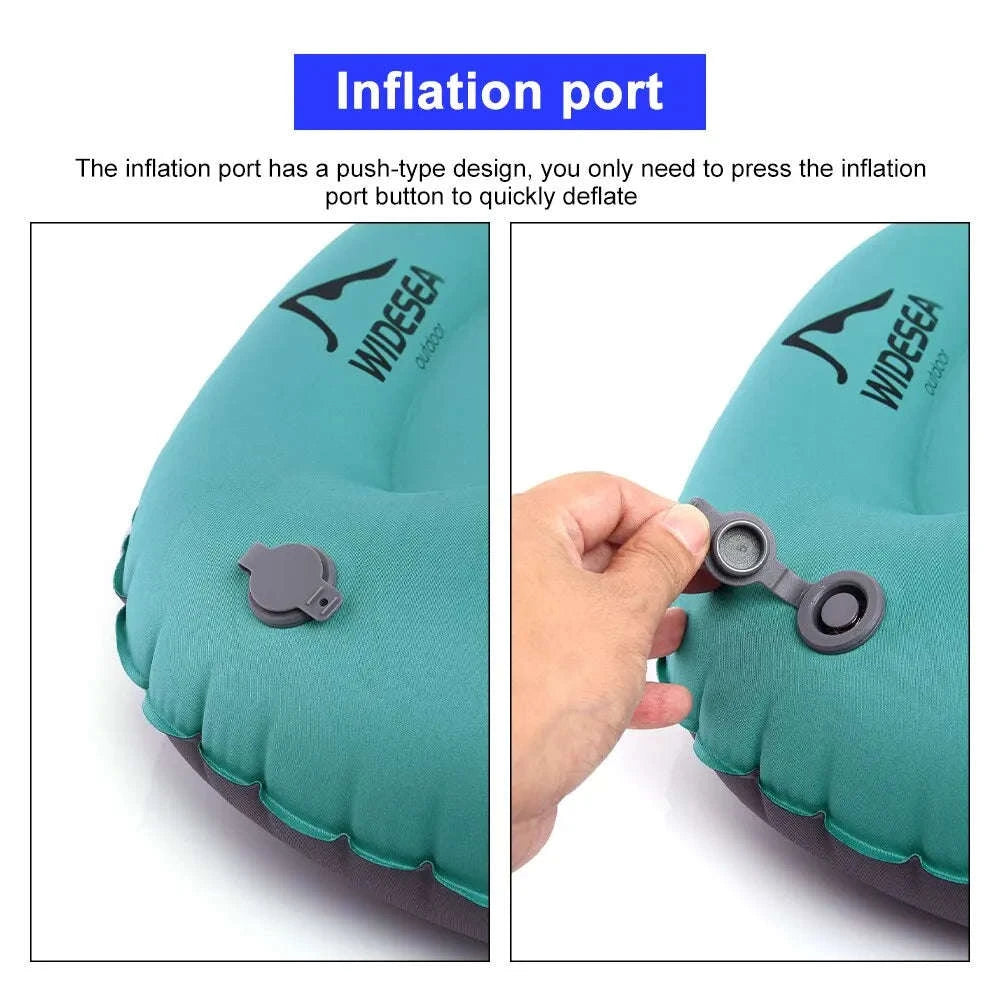 Portable Inflatable Camping Pillow-WSCP-001-2
