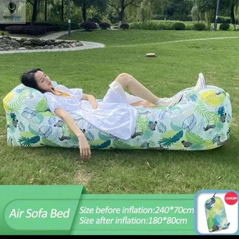 Portable Inflatable Sofa Air Lounger for Outdoor Relaxation-8
