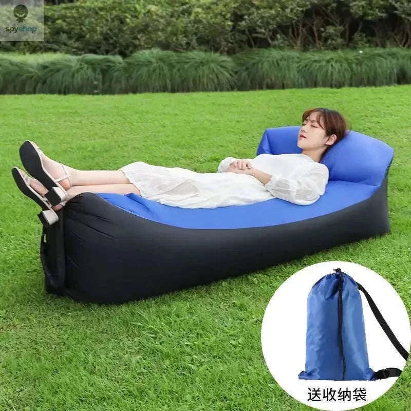 Portable Inflatable Sofa Air Lounger for Outdoor Relaxation-8