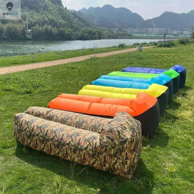 Portable Inflatable Sofa Air Lounger for Outdoor Relaxation-8