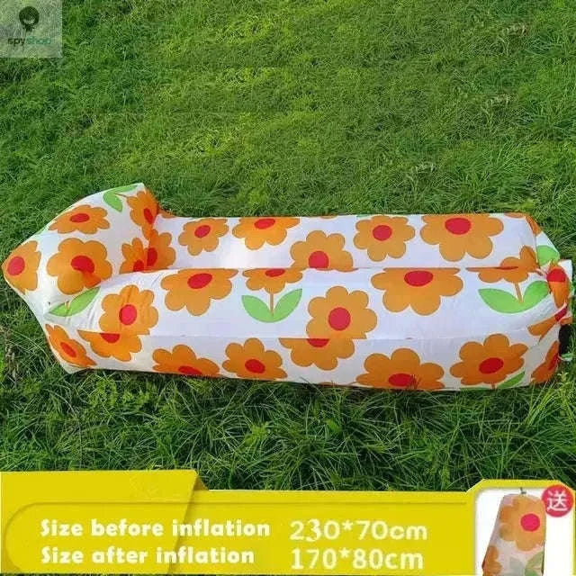 Portable Inflatable Sofa Air Lounger for Outdoor Relaxation-8