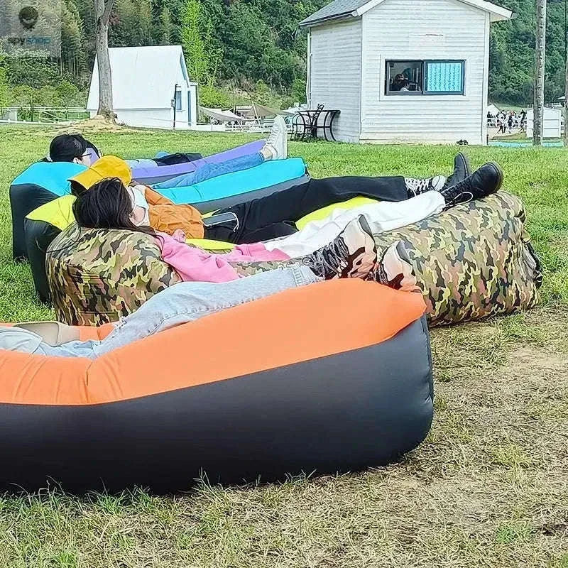 Portable Inflatable Sofa Air Lounger for Outdoor Relaxation-8