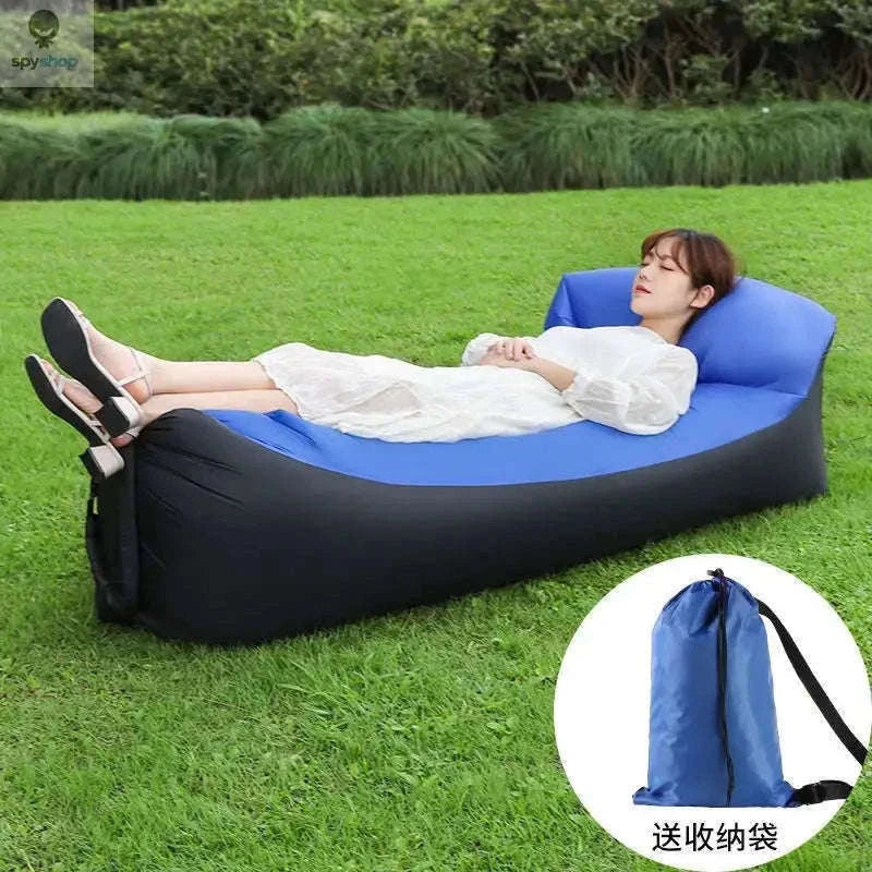 Portable Inflatable Sofa Air Lounger for Outdoor Relaxation-8