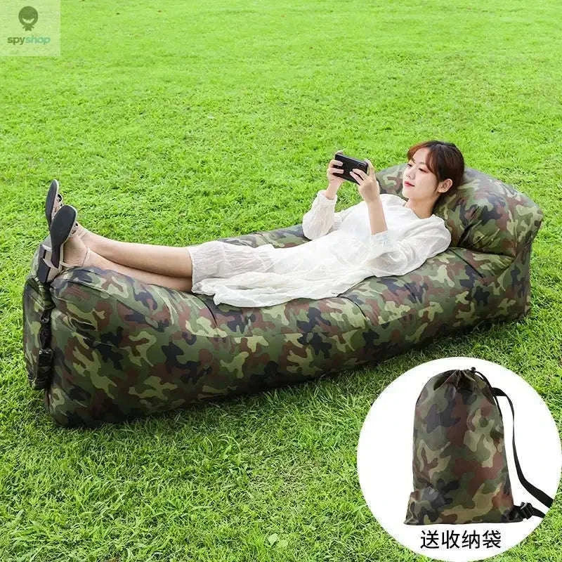 Portable Inflatable Sofa Air Lounger – Lightweight Outdoor Seating for Travel and Relaxation-9