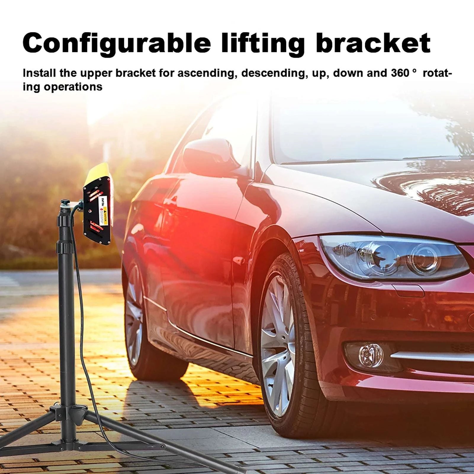 Portable Infrared Paint Curing Lamp 1000W/2000W for Car Repair-DT-SC-002 / 220V EU / GERMANY