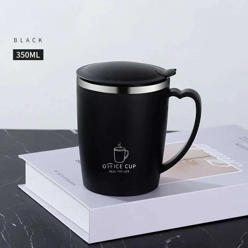 Portable Insulated Coffee Mug 350ml-Gray / 350ml