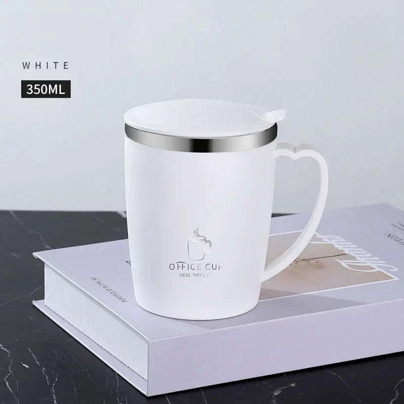 Portable Insulated Coffee Mug 350ml-Gray / 350ml