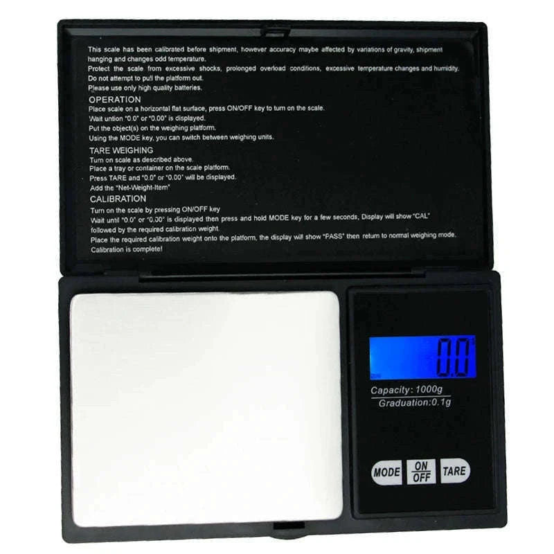 Portable Jewelry Scale for Precise Small-Item Weighing-500g 0.01g