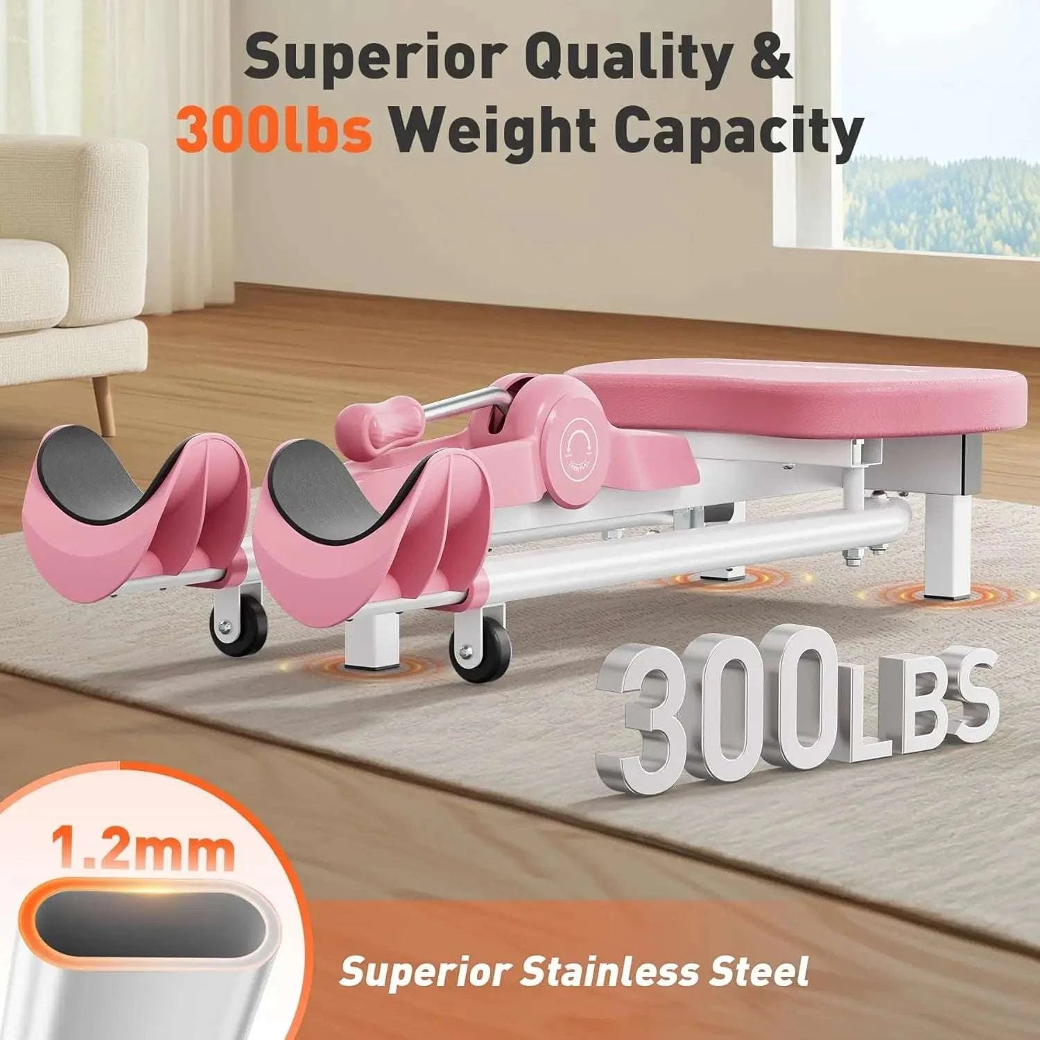 Portable Leg Stretcher Machine with 0–180° Split Training Control-