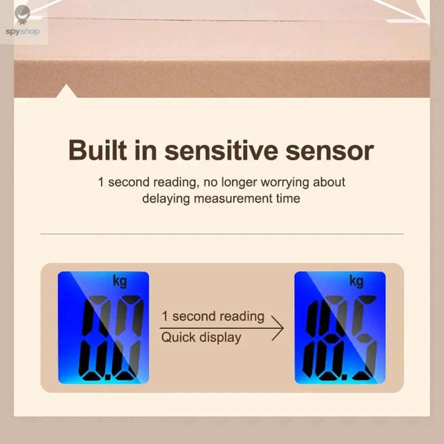 Portable Luggage Scale with High‑Precision Digital Display-black