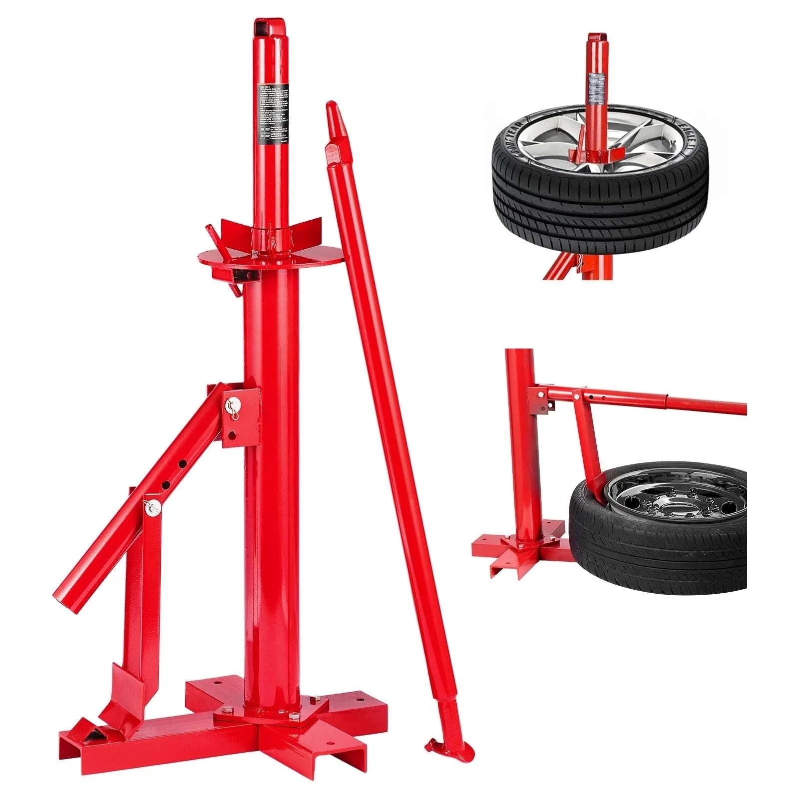 Portable Manual Tire Changer for 8–16" Wheels with Bead Breaker-United States