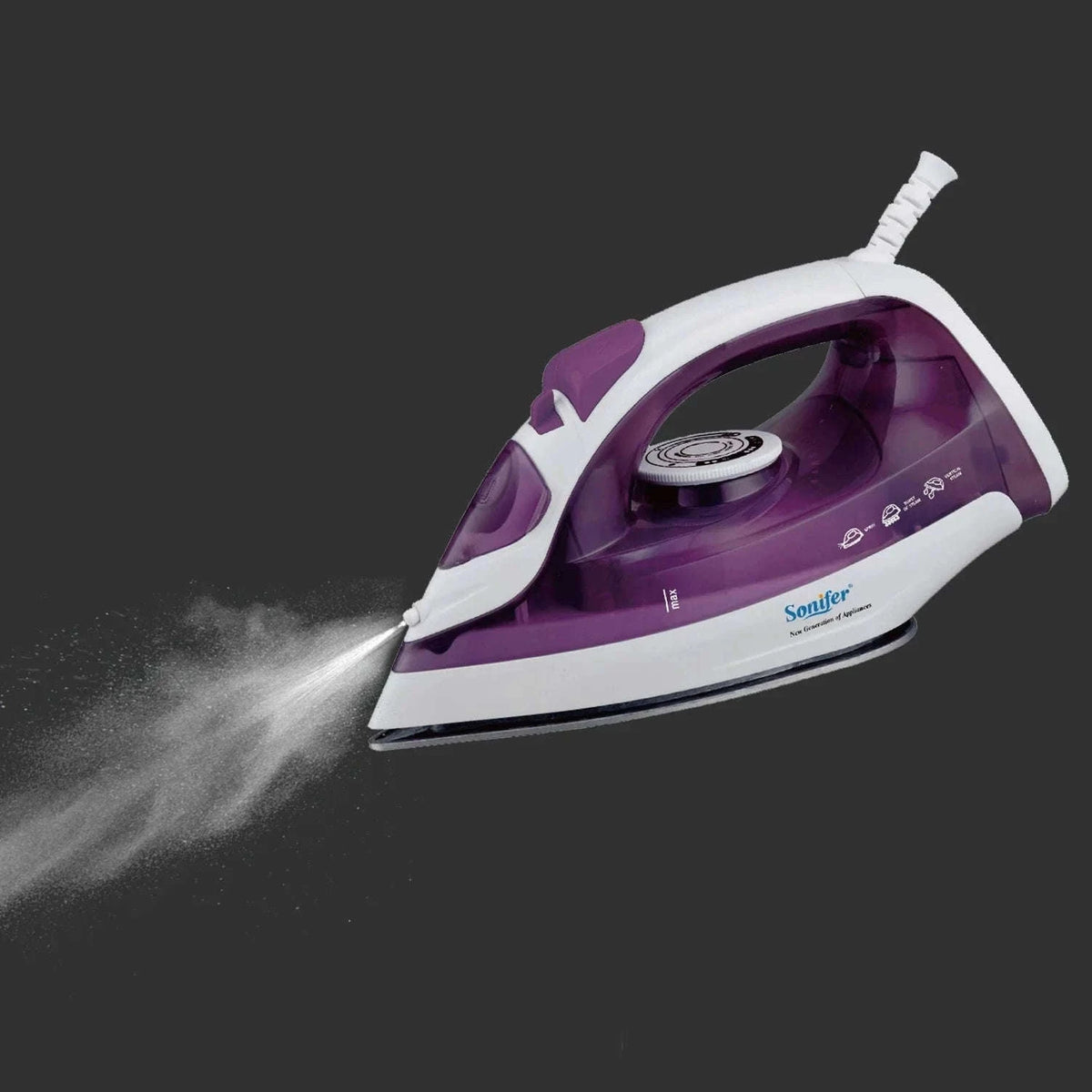 Portable Mini Garment Steamer & Steam Iron with Ceramic Soleplate-SF9034-Green / EU
