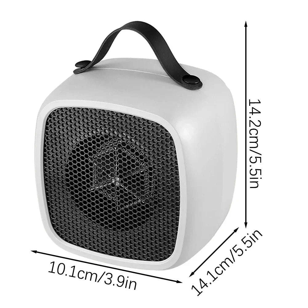 Portable Mini Heater for Quick, Quiet Warmth-Yellow / EU