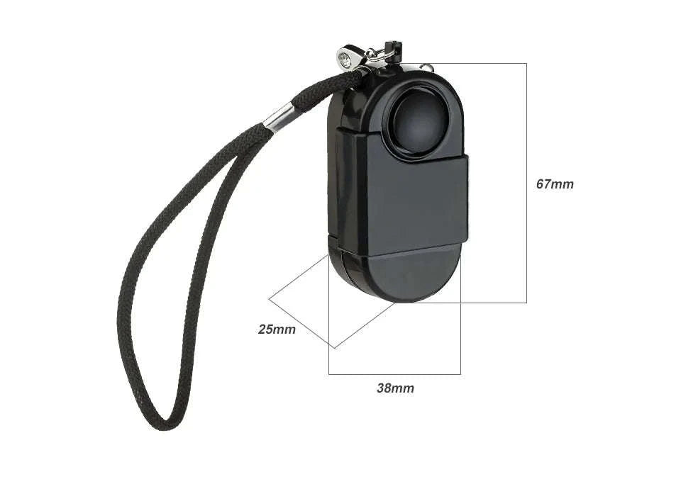 Portable Mini Security Alarm for Everyday Protection-Travel Alarm