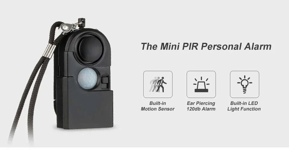 Portable Mini Security Alarm for Everyday Protection-Travel Alarm