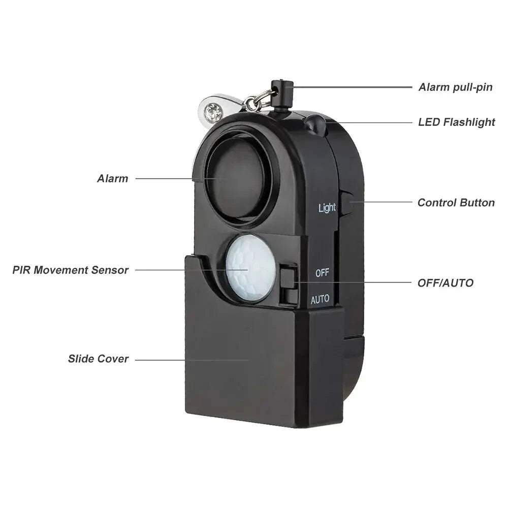 Portable Mini Security Alarm for Everyday Protection-Travel Alarm