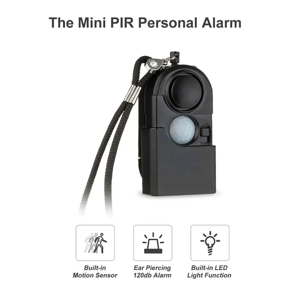 Portable Mini Security Alarm for Everyday Protection-Travel Alarm