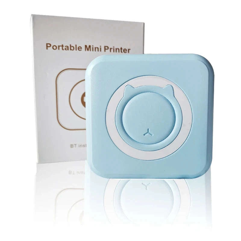 Portable Mini Thermal Printer – Bluetooth Pocket Photo & Label Printer-PURPLE