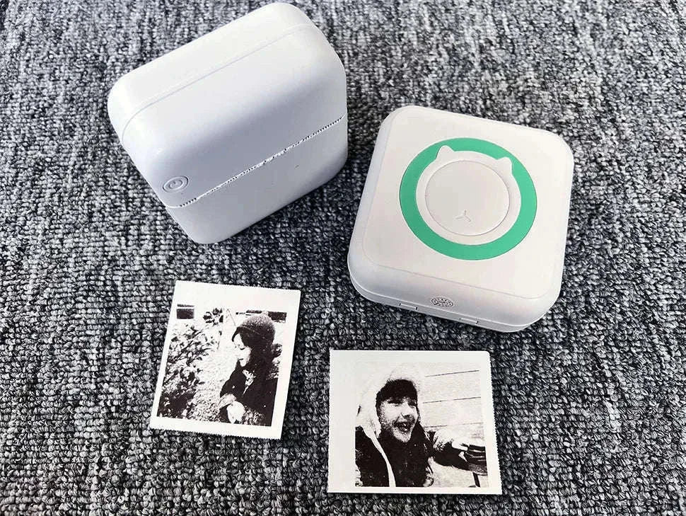 Portable Mini Thermal Printer for Labels, Notes, and Photos-PURPLE