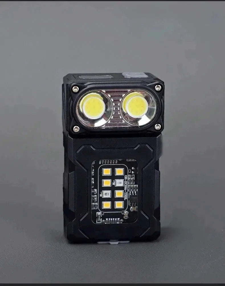 Portable Multifunctional USB Rechargeable LED Flashlight-3 PCS