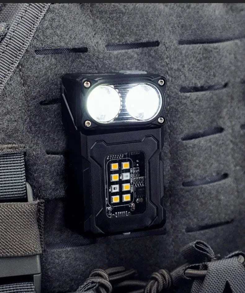 Portable Multifunctional USB Rechargeable LED Flashlight-3 PCS