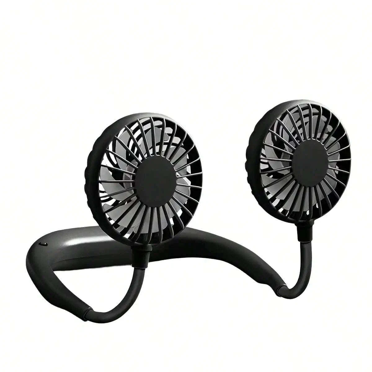Portable Neck Fan — Wearable Hands-Free Cooling Fan-green / United States