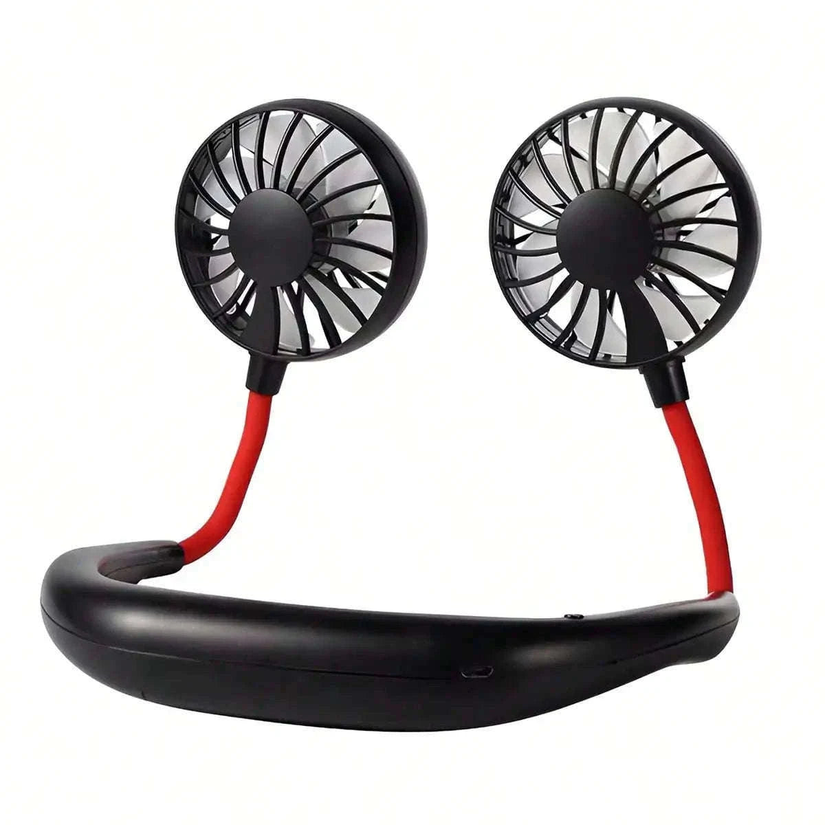 Portable Neck Fan — Wearable Hands-Free Cooling Fan-green / United States