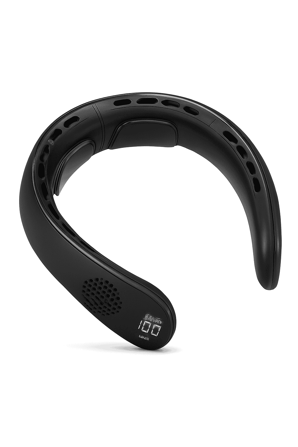 Portable Neck Fan with 4000mAh Battery and 3 Speeds-S8-Balck / United States