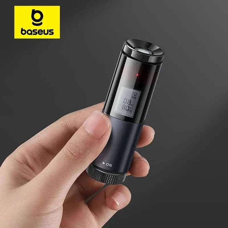 Portable Non-Contact Alcohol Breathalyzer with LED Display-Black