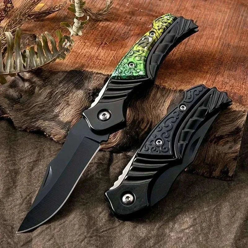 Portable Outdoor Folding Fruit Knife-