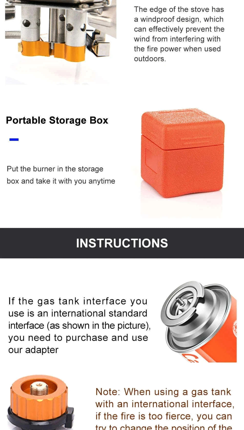 Portable Outdoor Gas Stove-wss-209