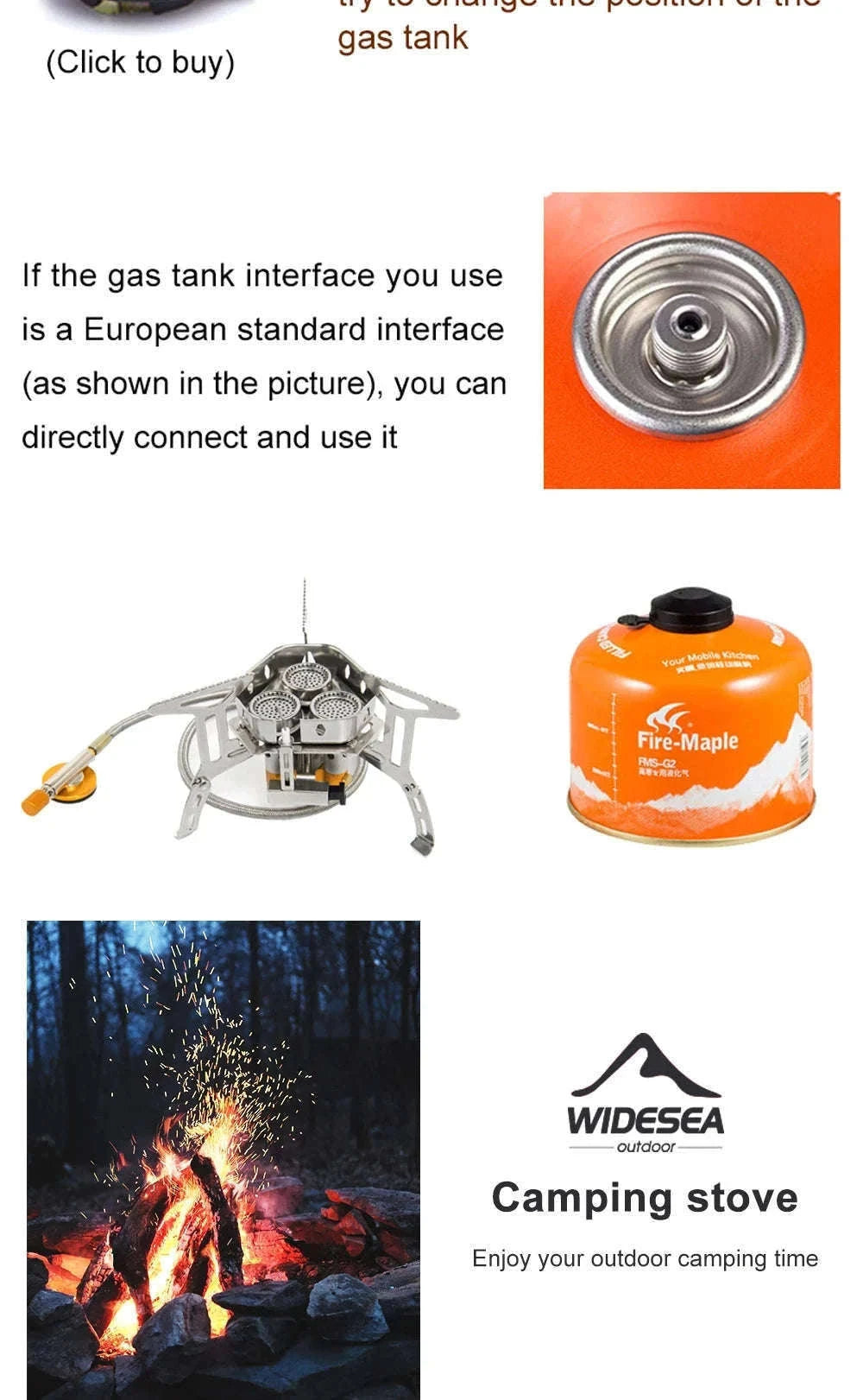 Portable Outdoor Gas Stove-wss-209