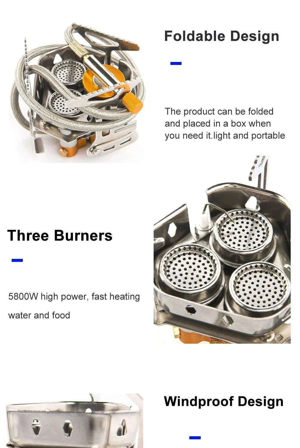 Portable Outdoor Gas Stove-wss-209