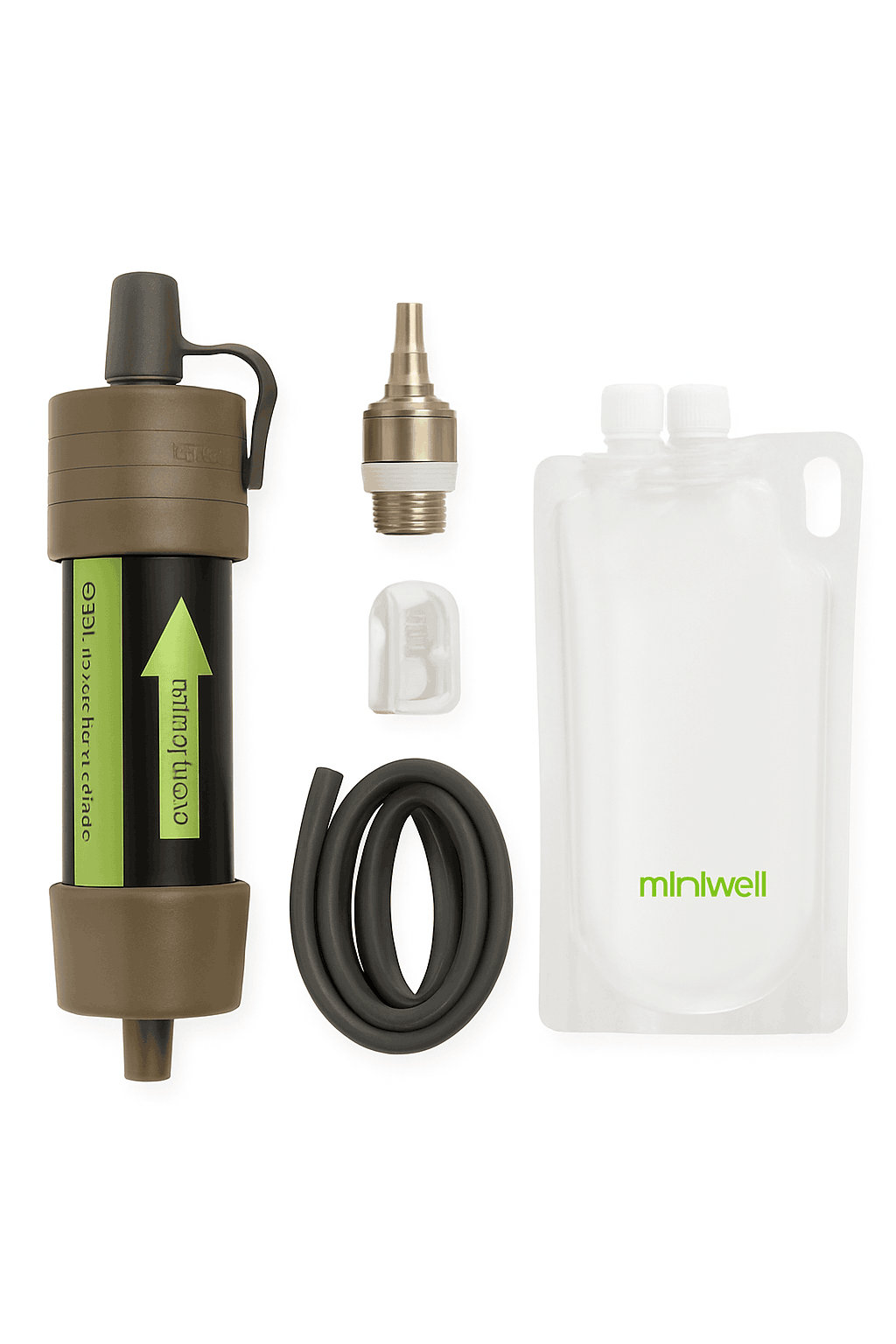 Portable Outdoor Water Filter Kit with Bag-L630S / United States